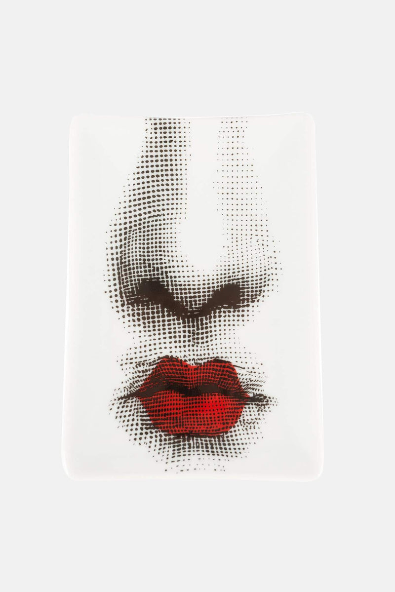 Cendrier rectangulaire Bacio Fornasetti