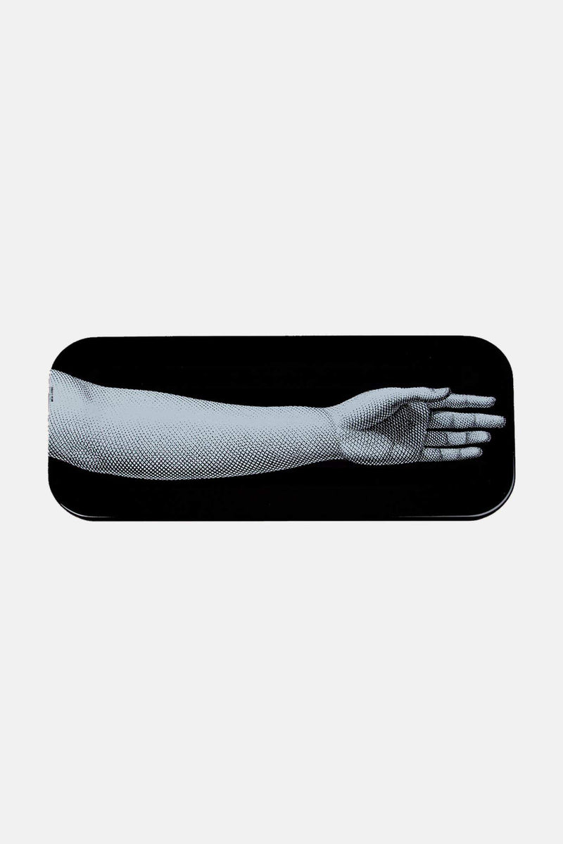 Plateau Mano 25x60 - noir Fornasetti