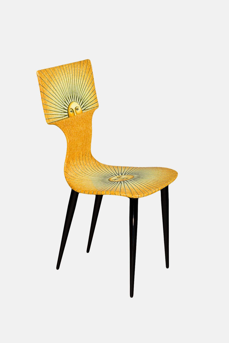 Chaise Sole - jaune Fornasetti