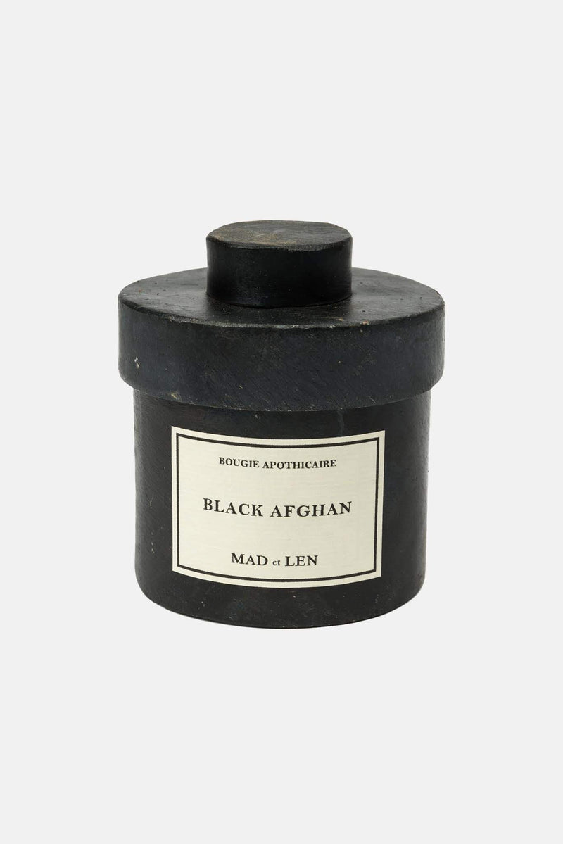 Bougie Black Afghan Mad et Len