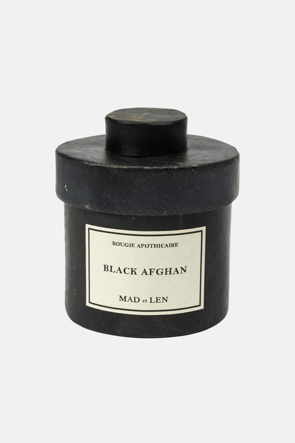 Bougie Black Afghan Mad et Len