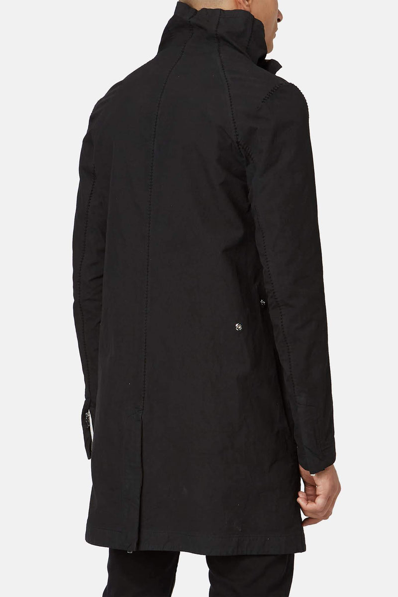 Parka en coton noire Carol Christian Poell