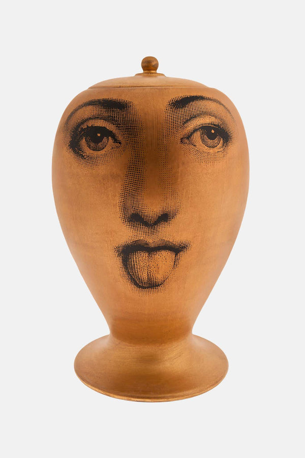 Vase Antipatico - doré Fornasetti