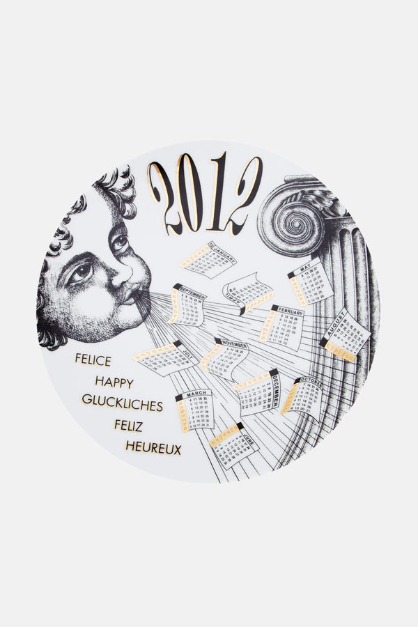 Assiette murale Calendrier 2012 Fornasetti