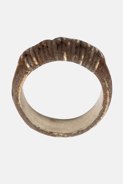 Bague effet rouillé "Narrow Rust" Tobias Wistisen