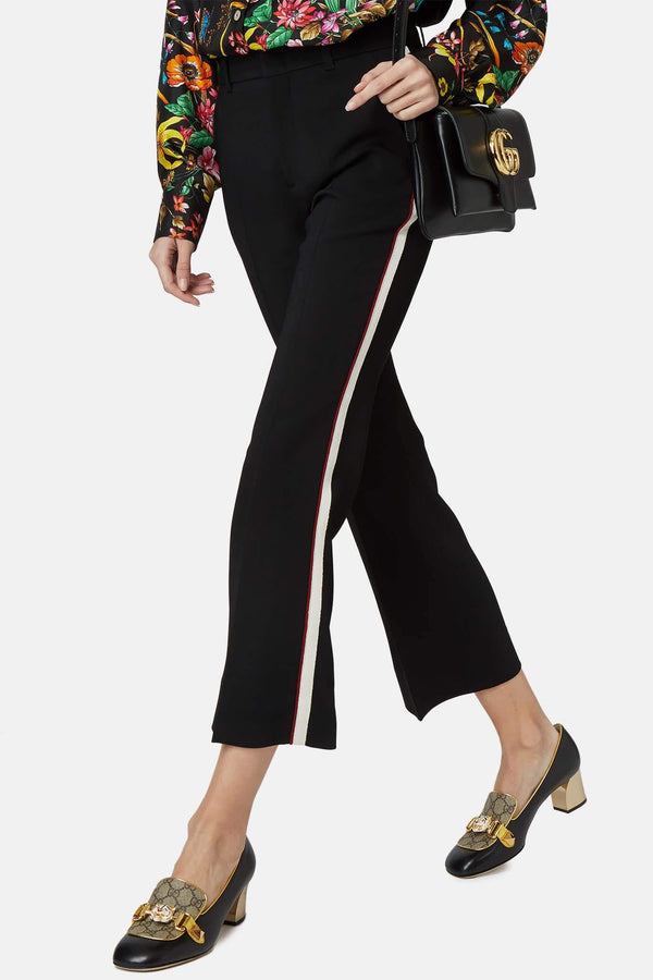 Pantalon fluide noir Gucci