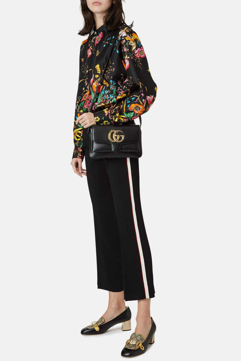 Pantalon fluide noir Gucci