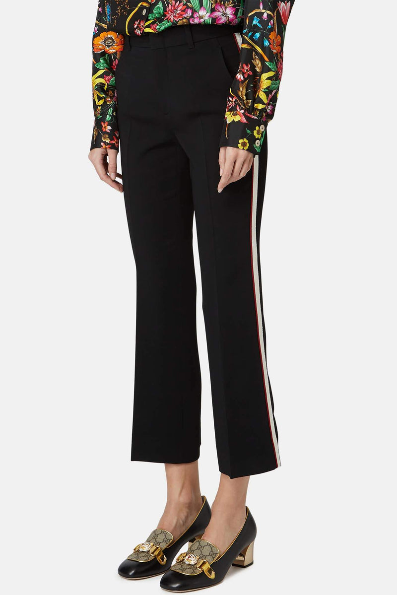 Pantalon fluide noir Gucci