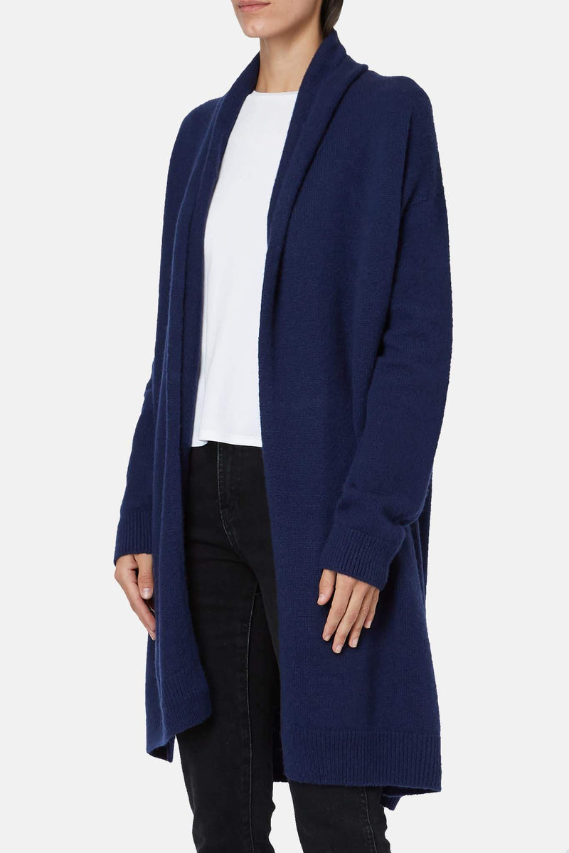 Cardigan bleu marine Elado The Row