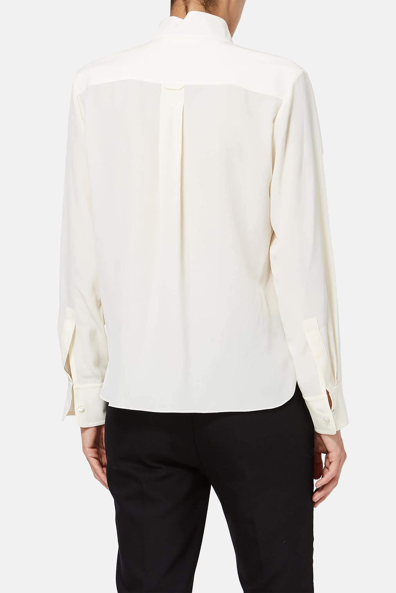 Blouse en soie ivoire Chloé