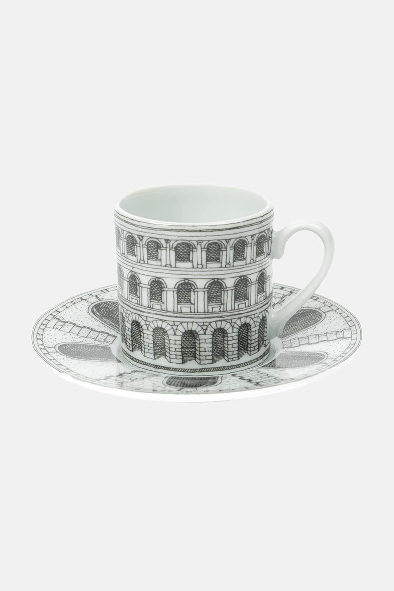 Set de 6 tasses à café Architettura Fornasetti