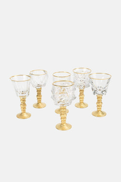 Set de Verres en Or Griffe Montenapoleone by Vetrerie di Empoli