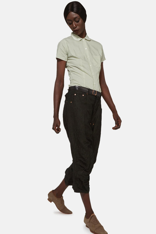 Pantalon en laine gris Paul Harnden