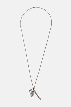 Collier en argent "Multi Lava Pendant" Tobias Wistisen