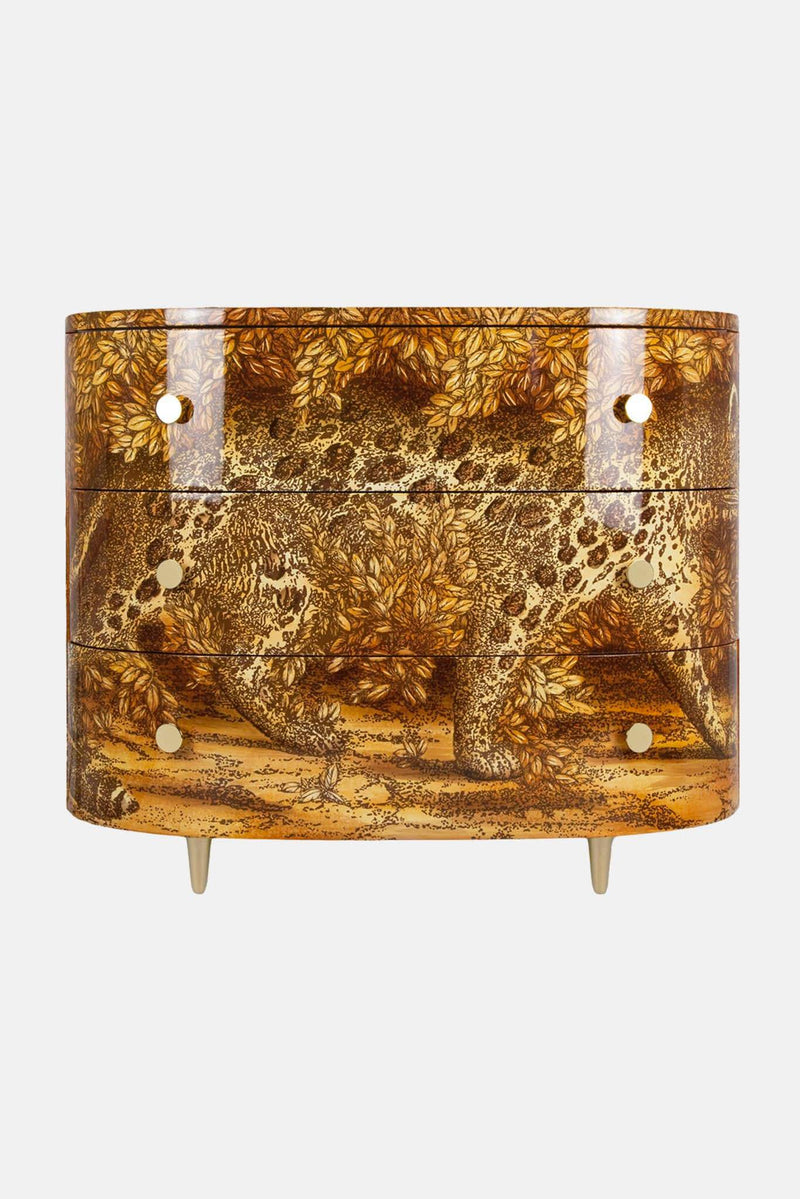 Commode incurvé Leopardo Fornasetti