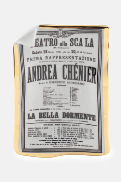 Cendrier medium Locandina Andrea Chenier Fornasetti