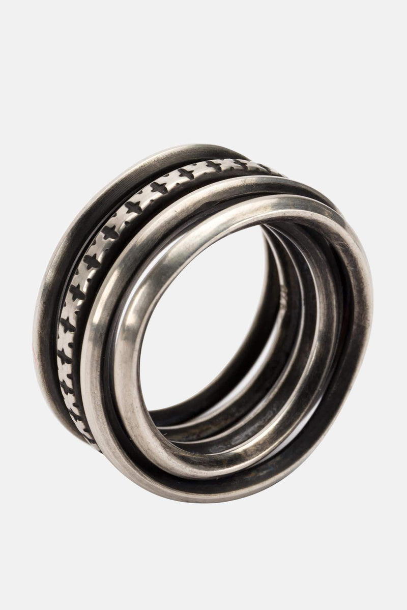 Bague gravée en argent sterling Werkstatt:München