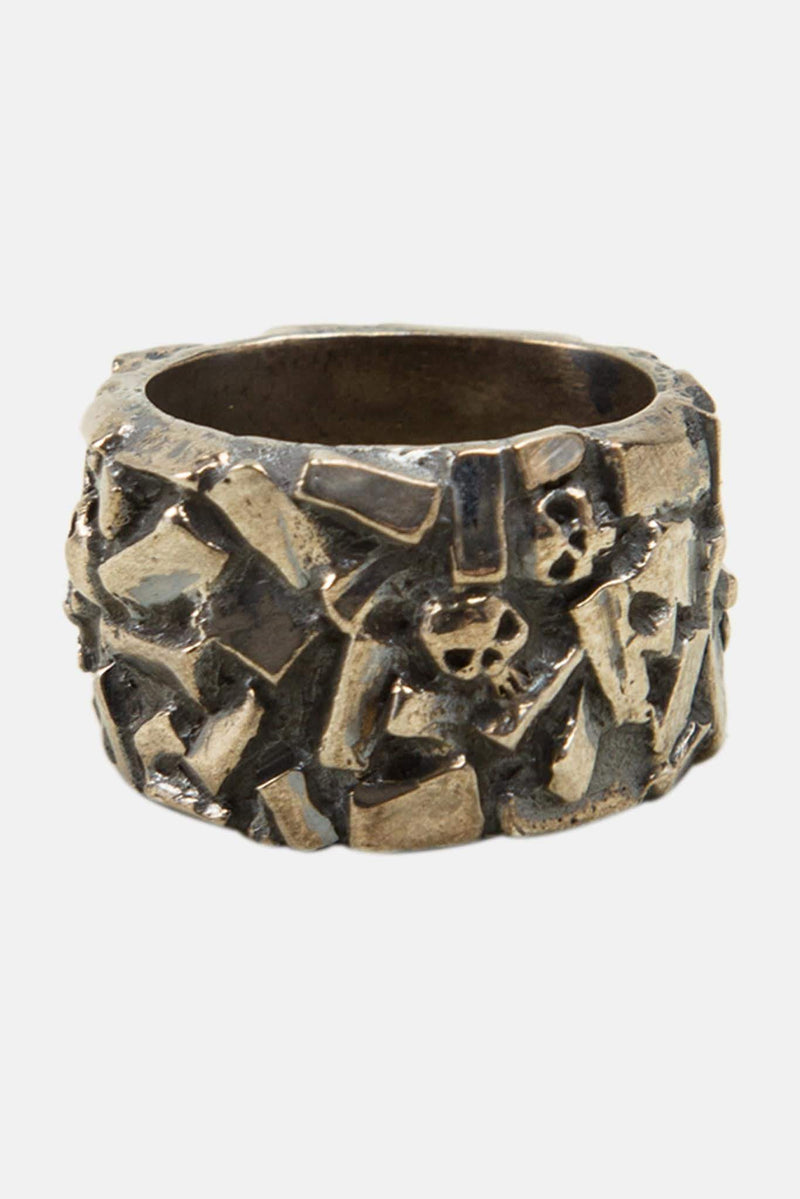 Bague en argent Chaotic Tobias Wistisen