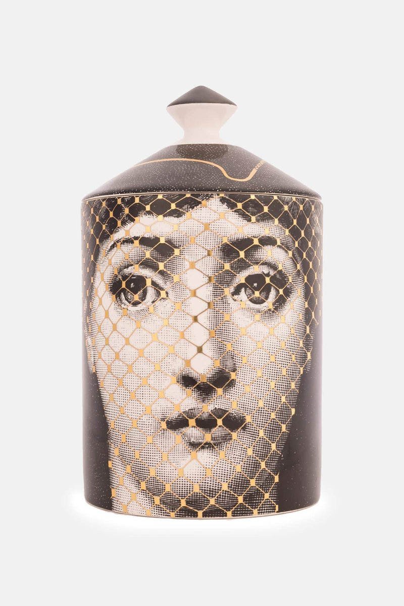 Bougie parfumée Burlesque 300g - doré Fornasetti