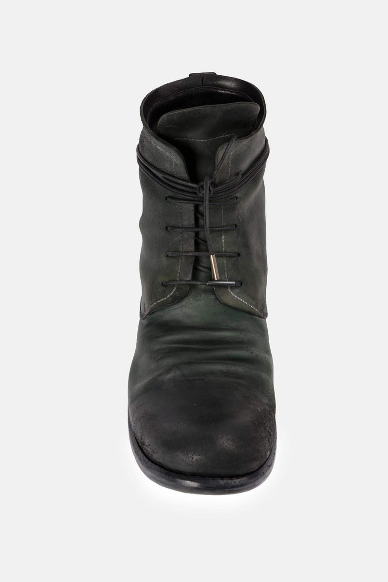 Bottines lacées en cuir grises Layer-0