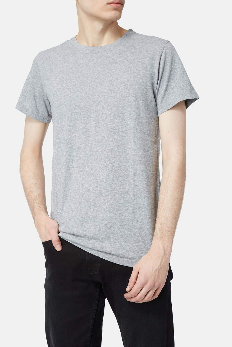 T-shirt en coton gris Balmain