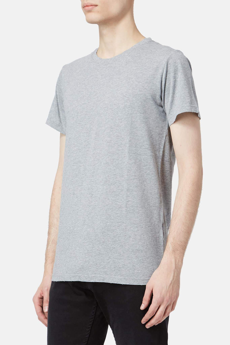 T-shirt en coton gris Balmain