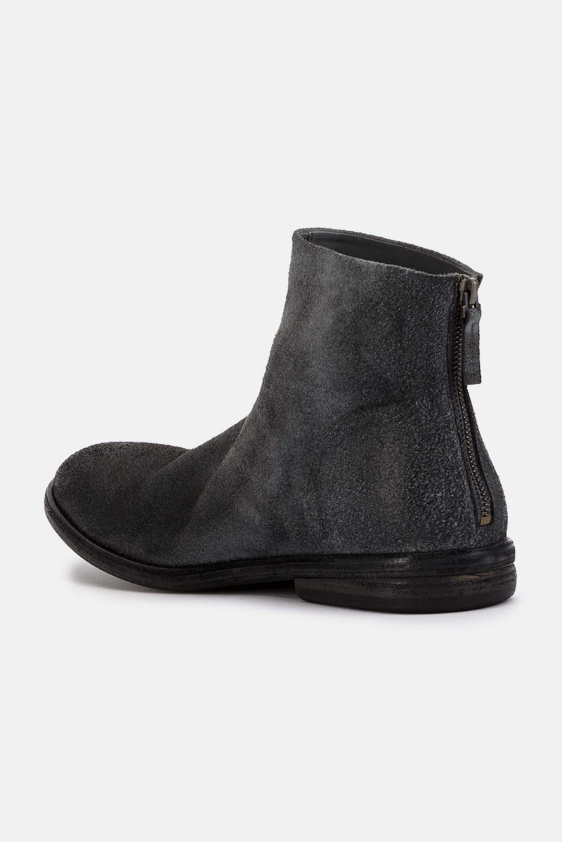 Bottines en cuir noires Marsèll