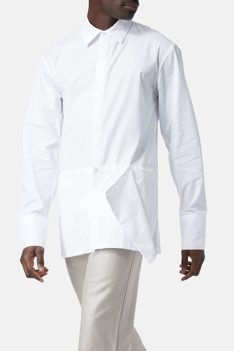 Chemise en coton blanche Delada