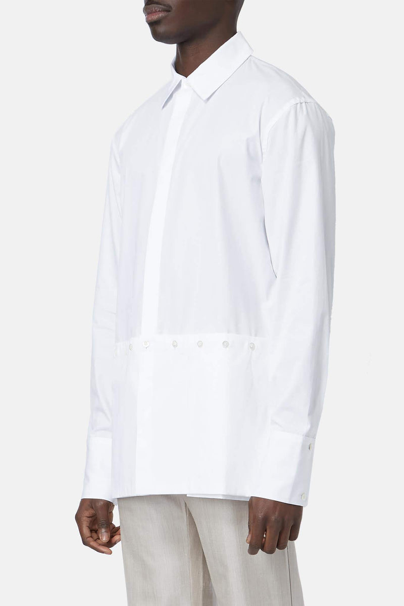 Chemise en coton blanche Delada