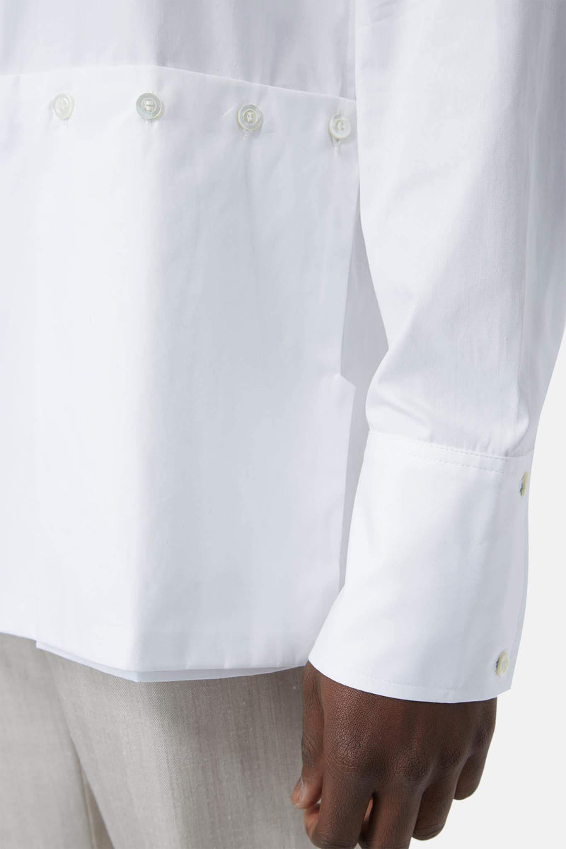 Chemise en coton blanche Delada