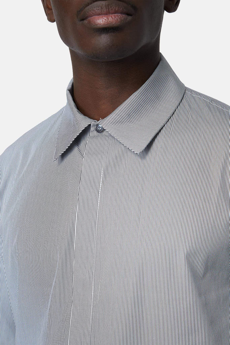 Chemise rayée en coton Delada