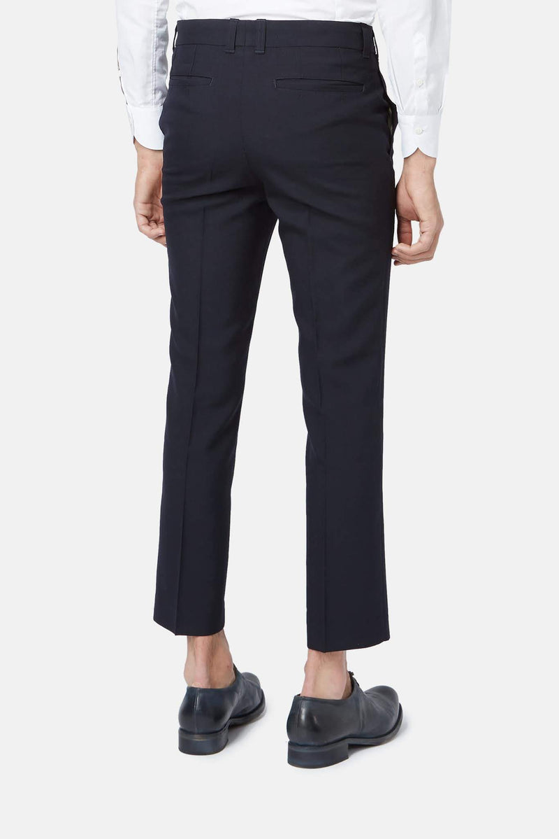 Pantalon en laine noir Shiro Sakai