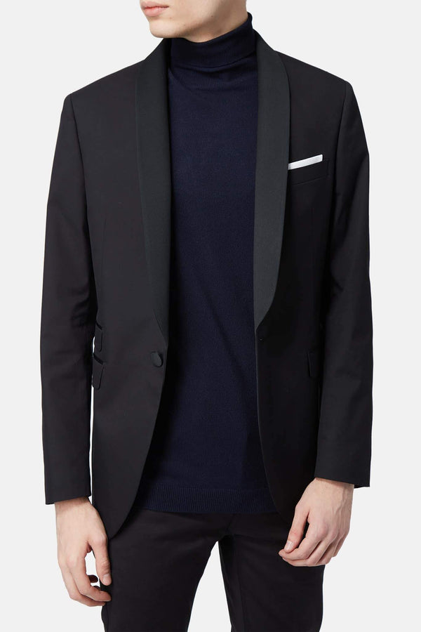 Blazer ajusté noir Neil Barrett