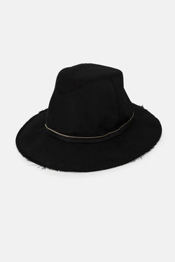 Chapeau zippé noir John