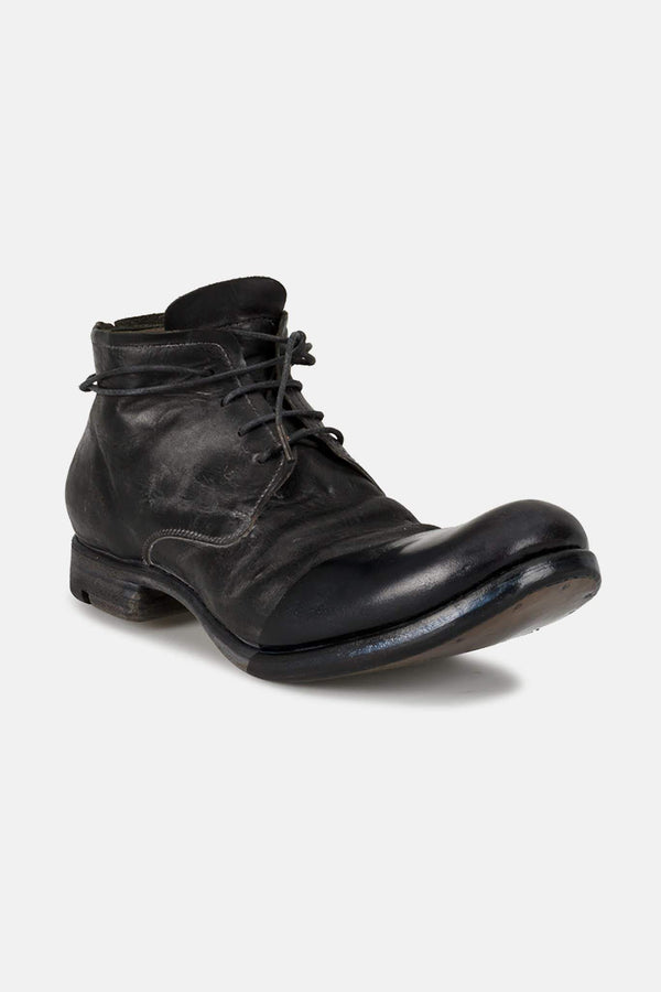 Bottines en cuir noires Layer-0