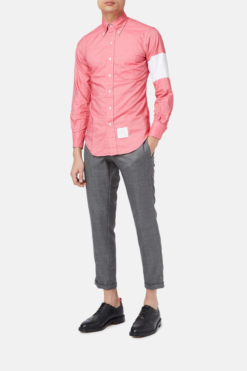 Chemise en coton rose Thom Browne