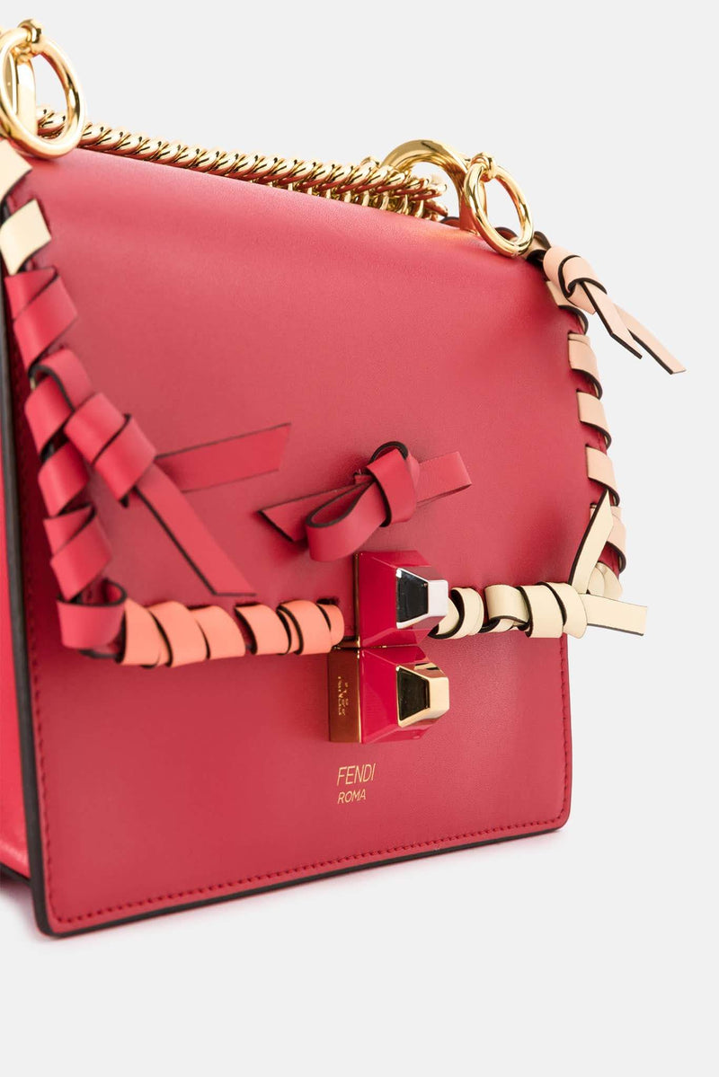 Mini sac rouge Kan I Fendi