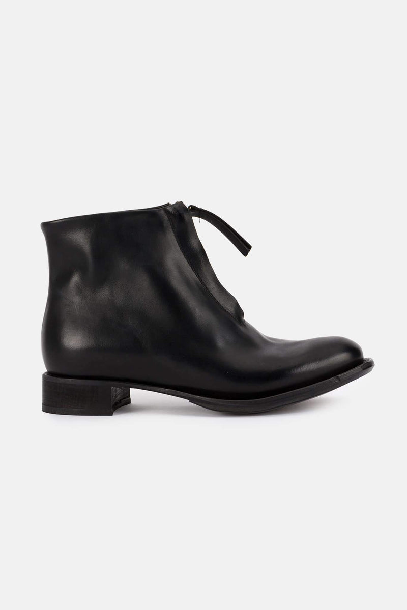 Bottines en cuir noires Cherevichkiotvichki