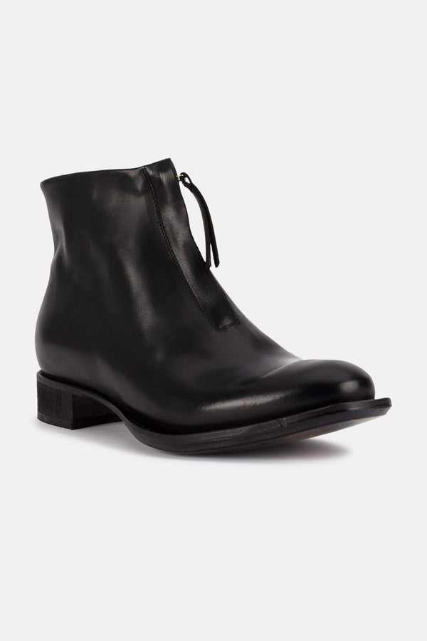 Bottines en cuir noires Cherevichkiotvichki