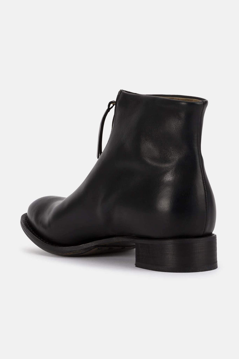 Bottines en cuir noires Cherevichkiotvichki