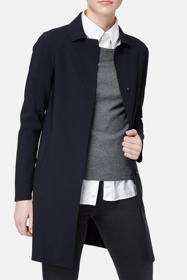 Manteau en polyamide noir Herno