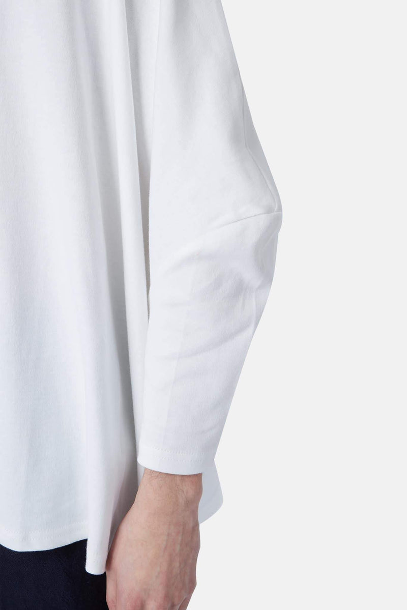 T-shirt en coton blanc Alex Mullins