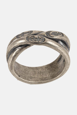 Bague en argent torsadée Tobias Wistisen