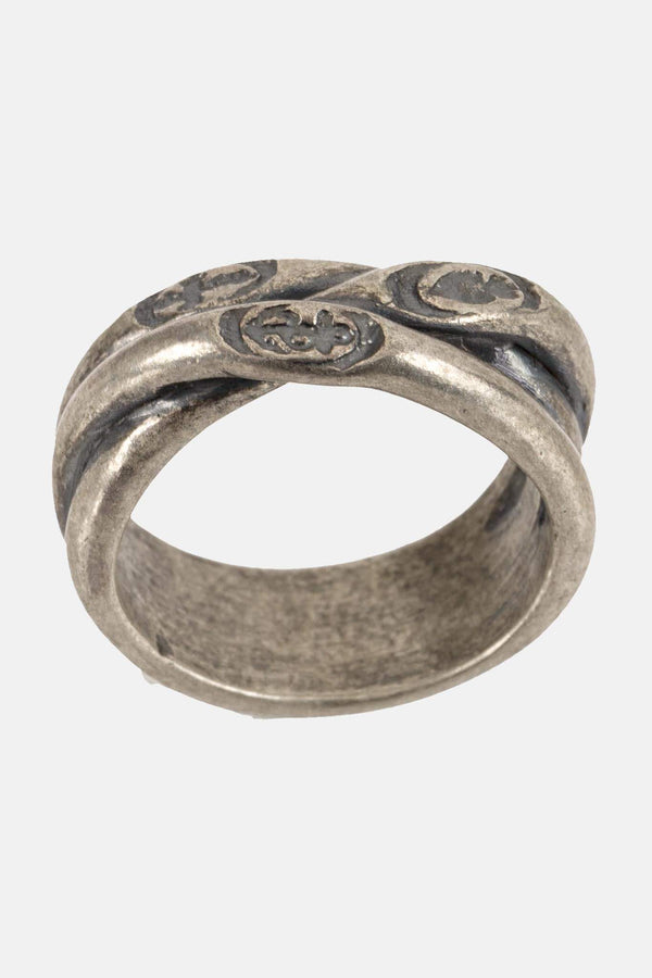 Bague en argent torsadée Tobias Wistisen