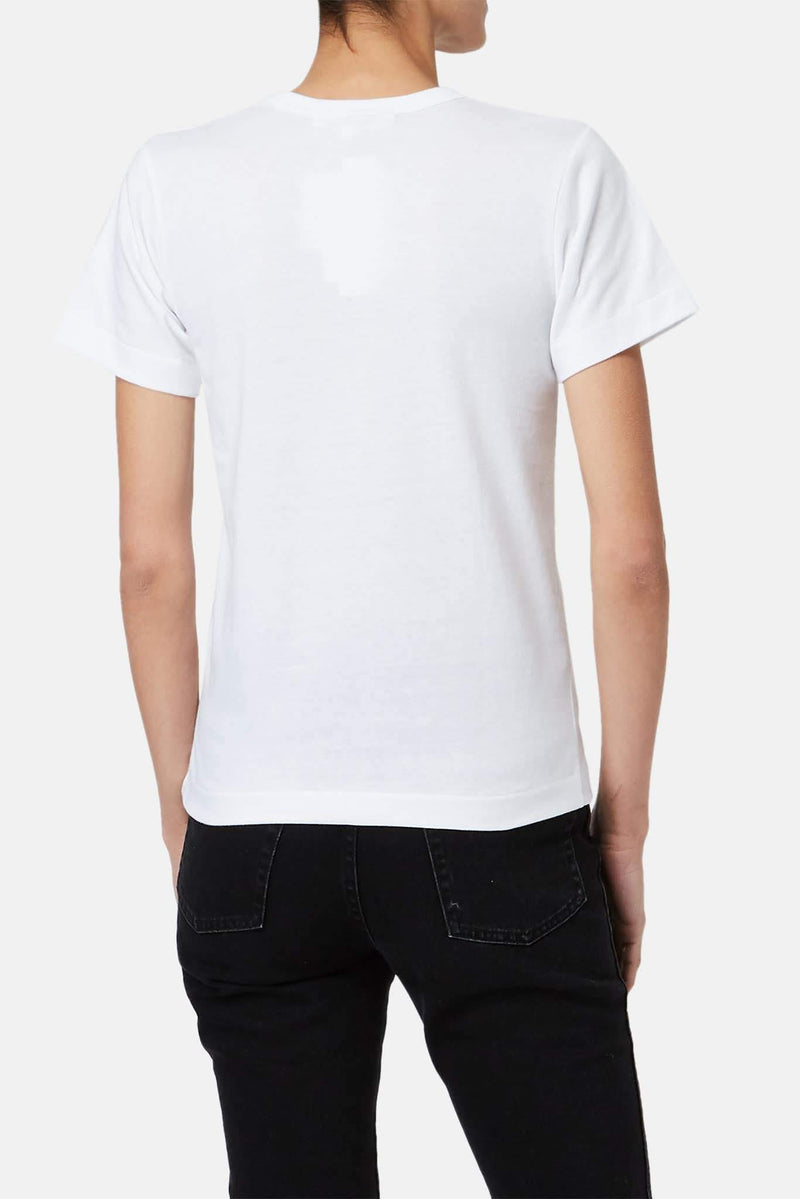 T-shirt imprimé en coton PLAY Comme des Garçons