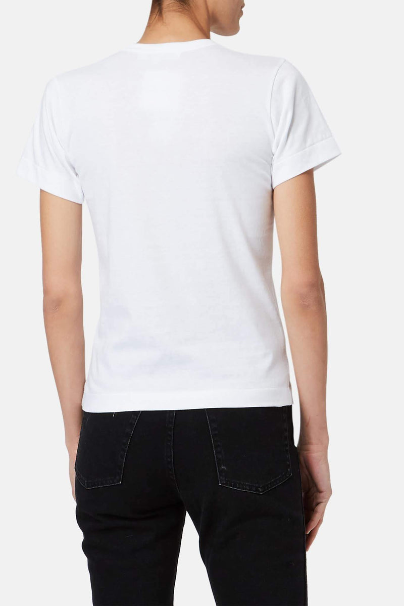 T-shirt imprimé en coton PLAY Comme des Garçons