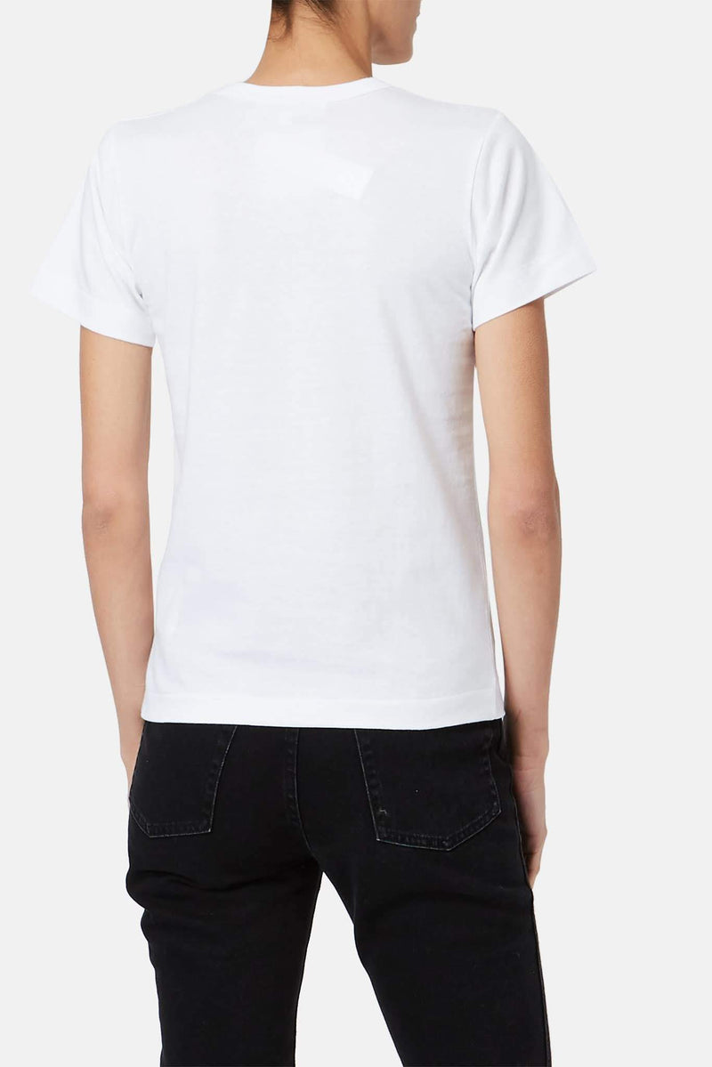 T-shirt imprimé en coton PLAY Comme des Garçons