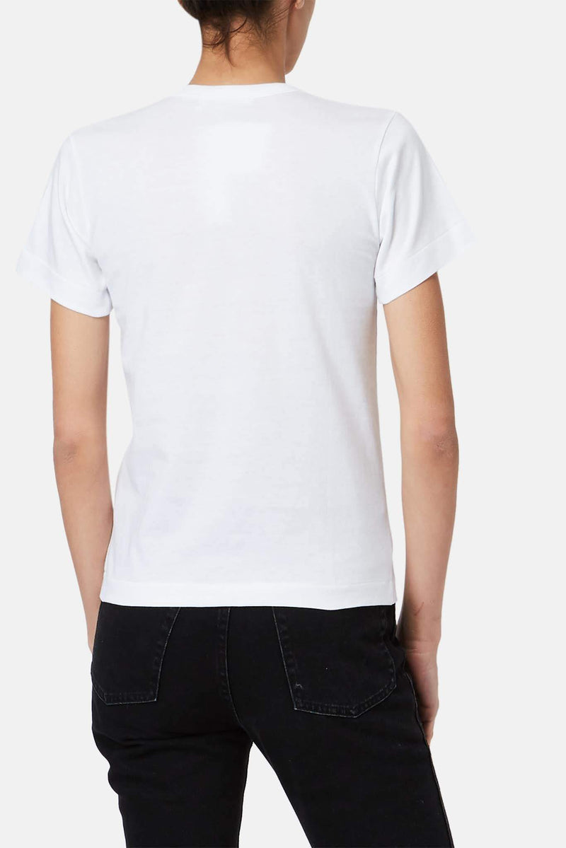 T-shirt imprimé en coton PLAY Comme des Garçons