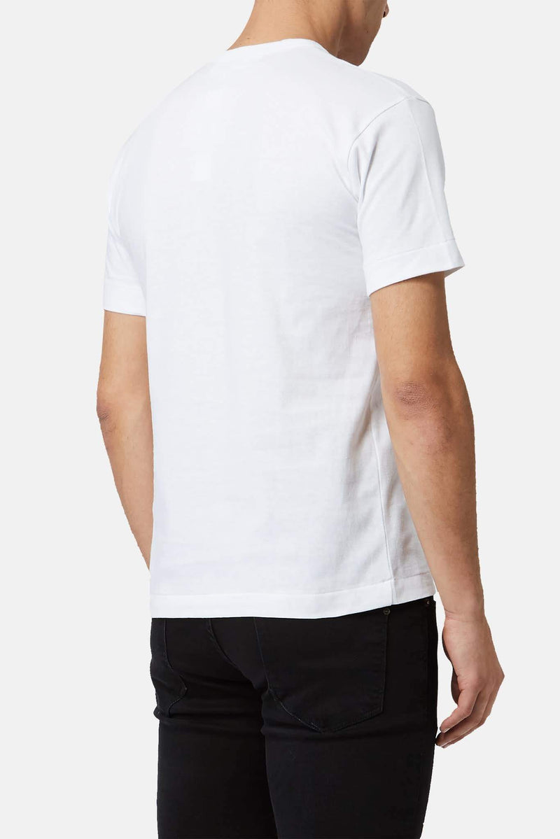 T-shirt imprimé en coton PLAY Comme des Garçons