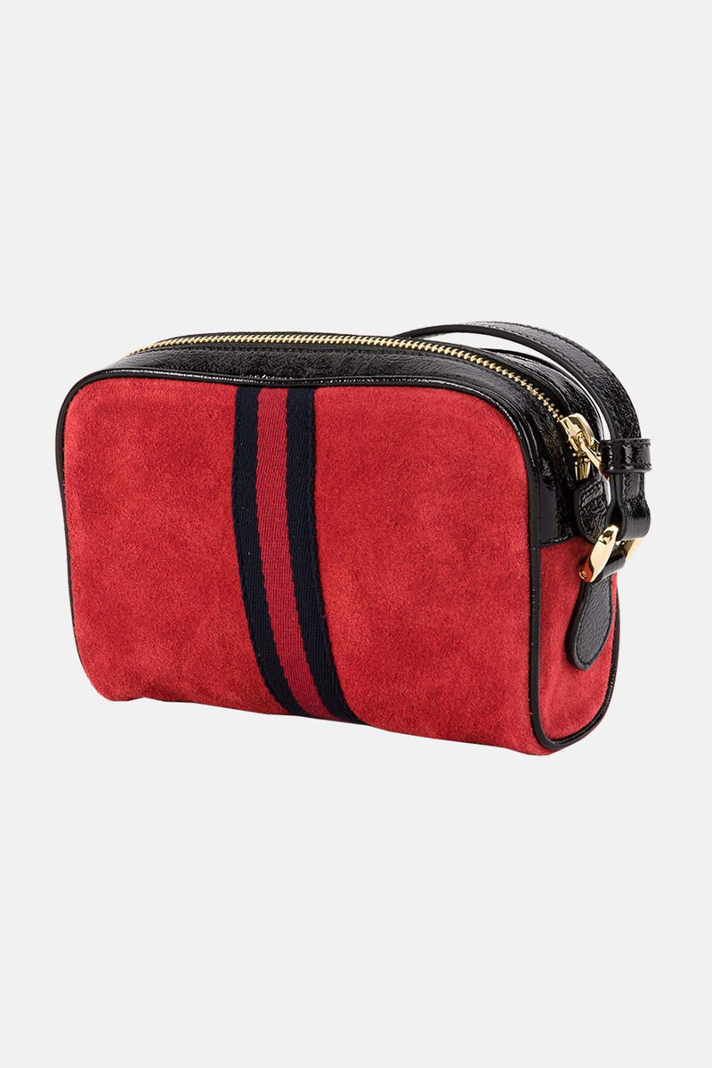 Ophidia red leather bag Gucci